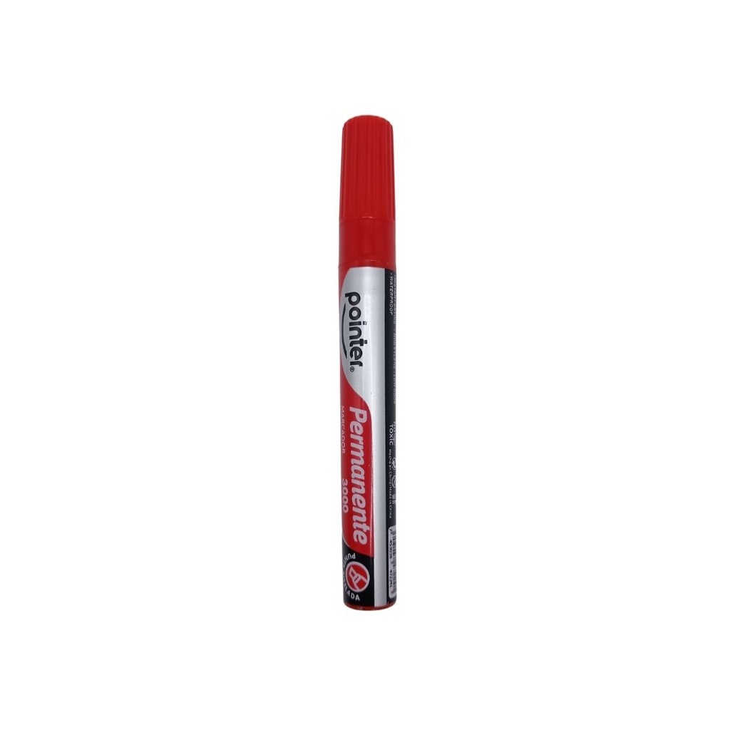 POINTER MARCADOR PERMANENTE 3000 ROJO