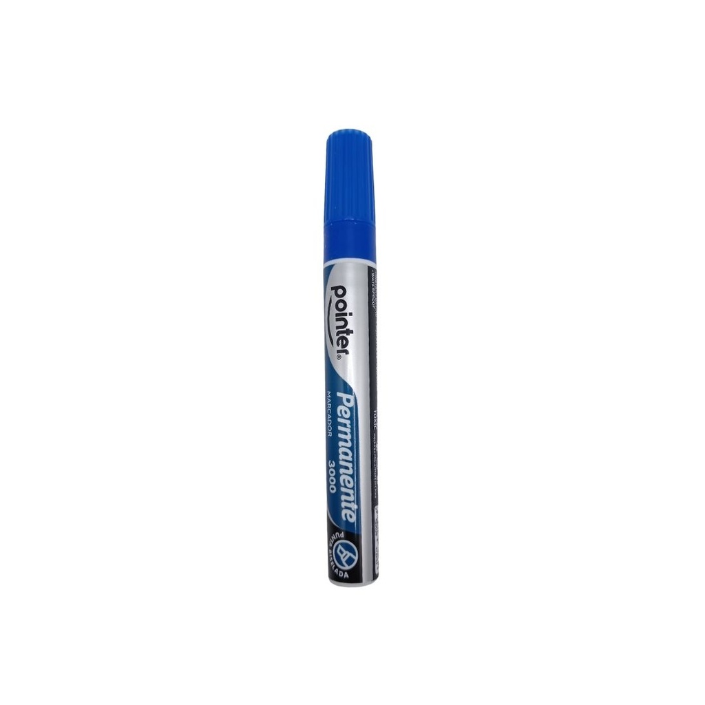 POINTER MARCADOR PERMANENTE 3000 AZUL