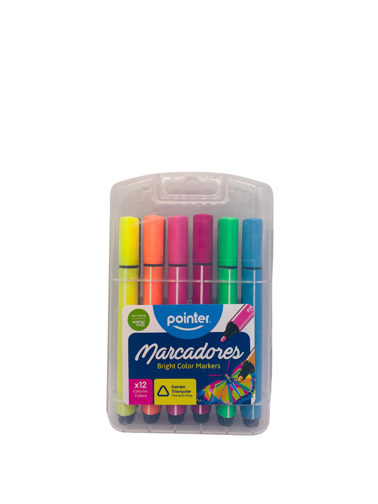 Marcadores Bright Color Pointer / 12 unidades