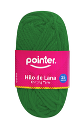 HILO DE LANA VERDE 25GRS POINTER