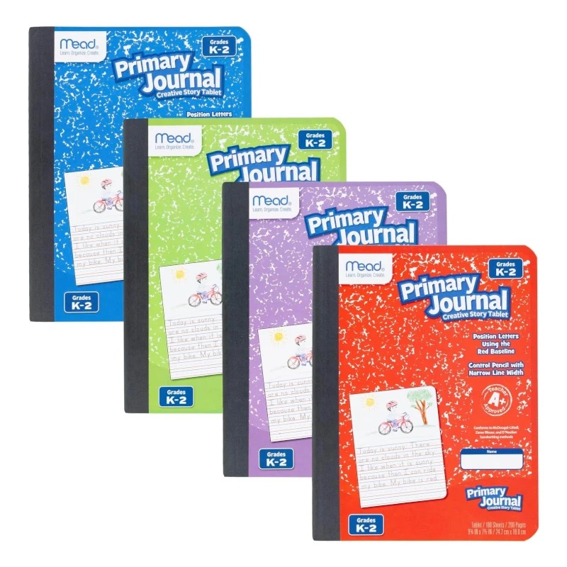 CUADERNO COSIDO 200 PAG PRIMARY JOURNAL K2