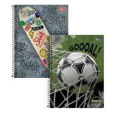 CUADERNO COSIDO 200 PAG ZOOM MASCULINO TILIBRA