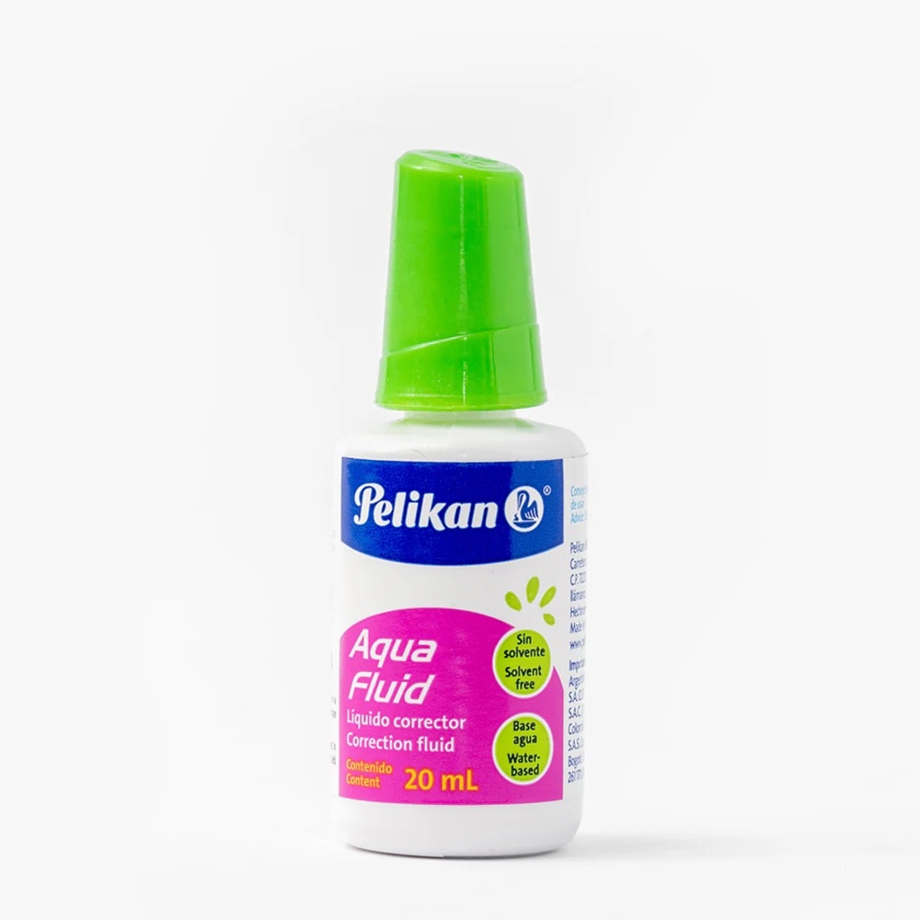CORRECTOR LIQUIDO AQUA FLUID 20 ML PELIKAN