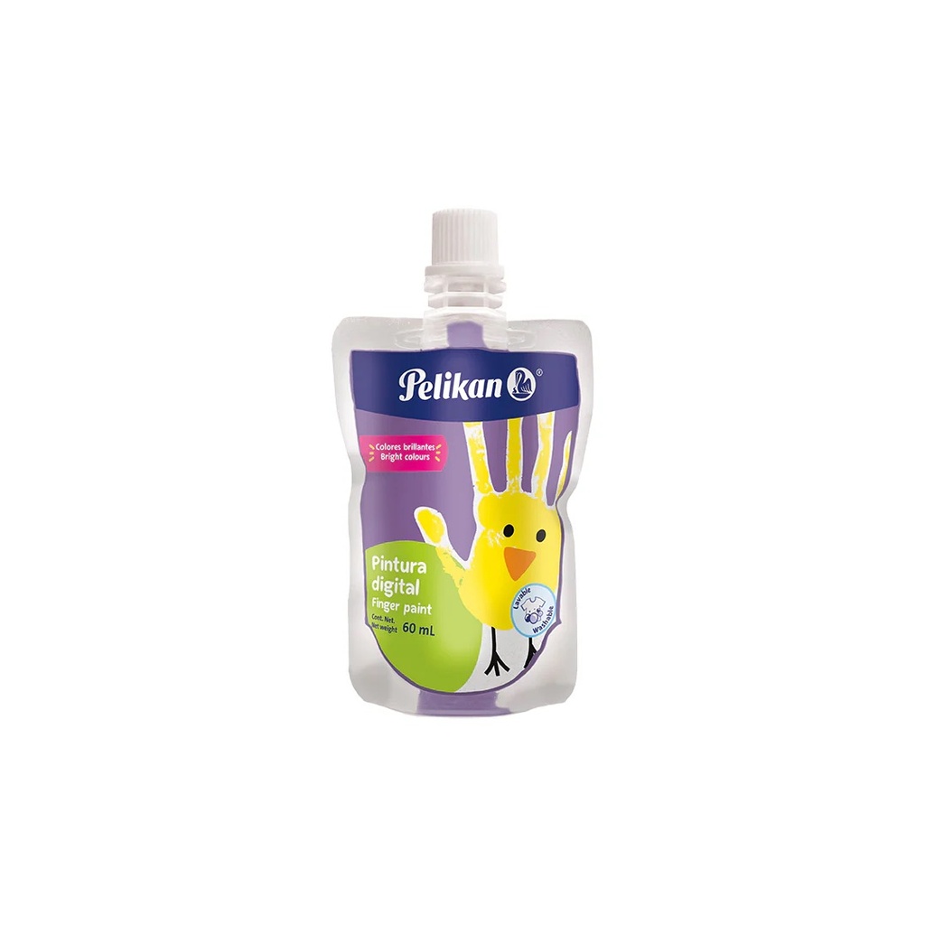 PINTURA P DEDOS 60 ML VIOLETA PELIKAN