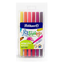 JUEGO DE FELPA LETTERING MARKANA PINCEL  12/1 BL