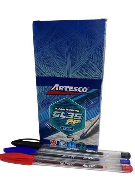 BOLIGRAFO GL35 0.7M 50/1 AZUL ARTESCO UNID