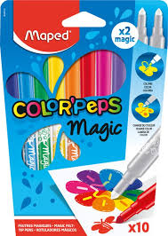 JUEGO FELPA P ROTURLAR 10/1 COLORES MAGICOS MAPED