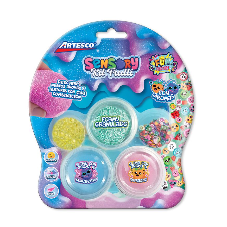 KIT DE SLIME SENSORIAL C AROMA ARTESCO