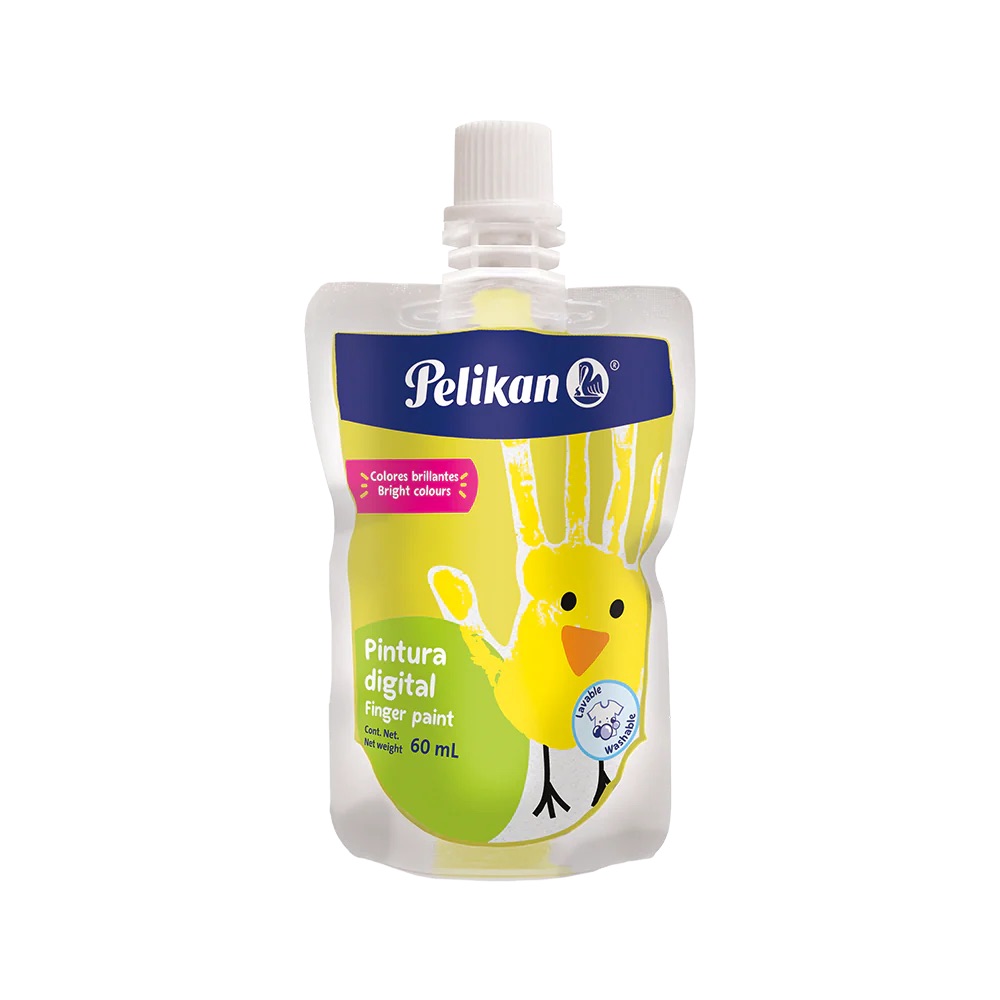 PINTURA P DEDOS 60 ML AMARILLO PELIKAN (copia)