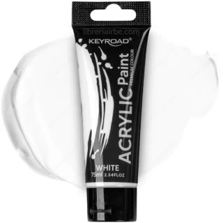 PINTURA ACRILICA 75 ML BLANCO KEYROAD