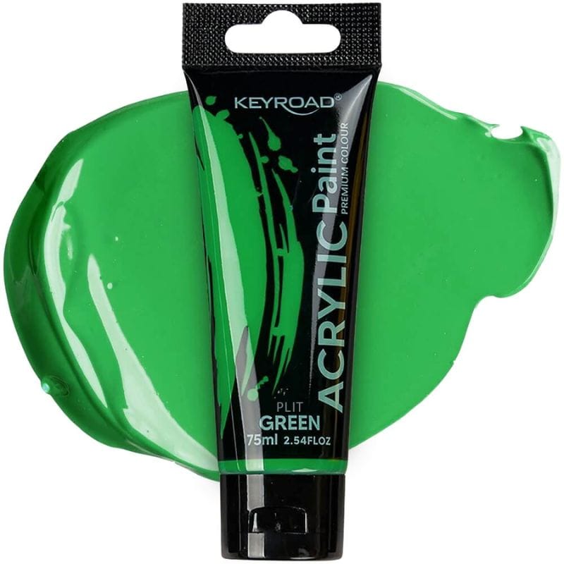 PINTURA ACRILICA 75 ML VERDE KEYROAD