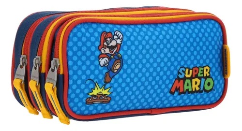 ESTUCHE DE LAPIZ MARIO B ONDER AZULCHENSON NCHEY