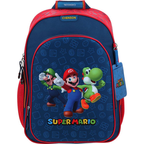MOCHILA CHENSON GRANDE MARIO B ONER AZUL