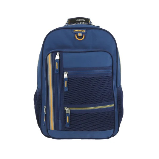 MOCHILA CHENSON GRANDE CREY AZUL