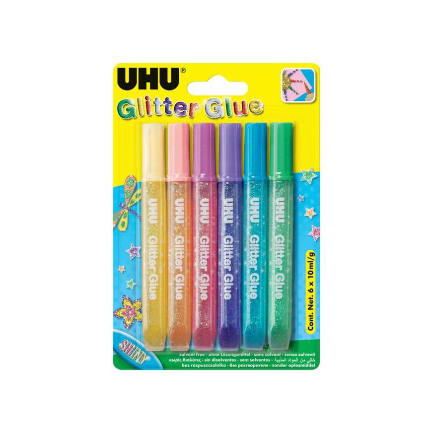 UHU GLITTER GUE 25ML 6/1