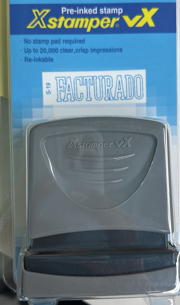 SELLO FACTURADO X STAMPER
