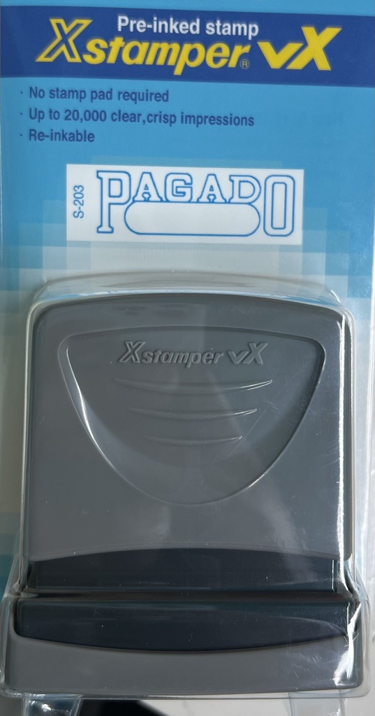 SELLO PAGADO X STAMPER