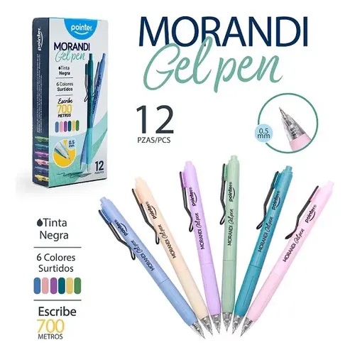 BOLIGRAFO GEL MORANDI 0.5MM