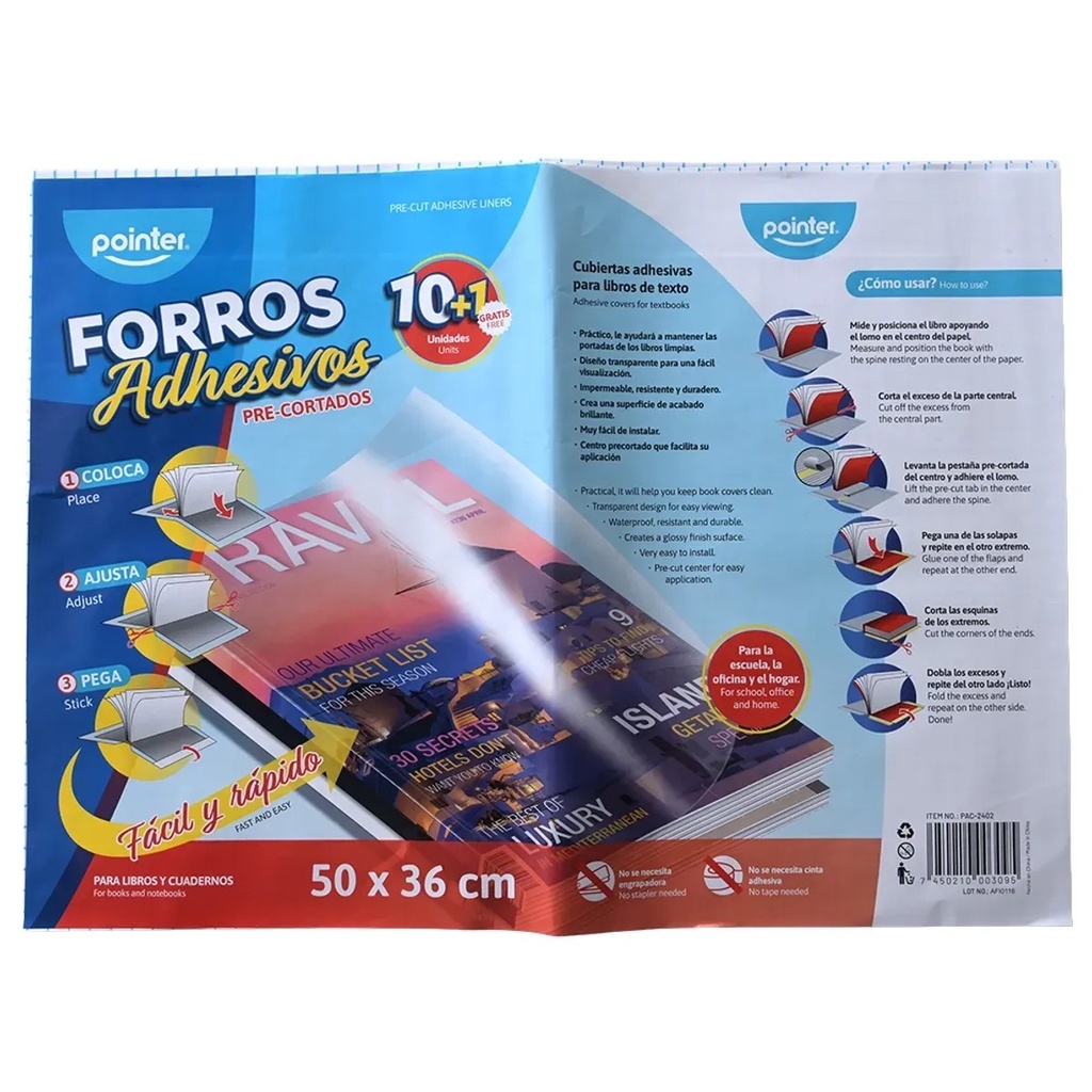 PAPEL MAGIC COVER PARA FORRA 10/1 POINTER