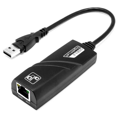 Adaptador Convertidor USB a RJ45 hembra