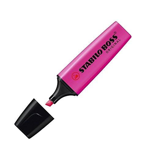 RESALTADOR BOSS FUCSIA FLUO STABILO