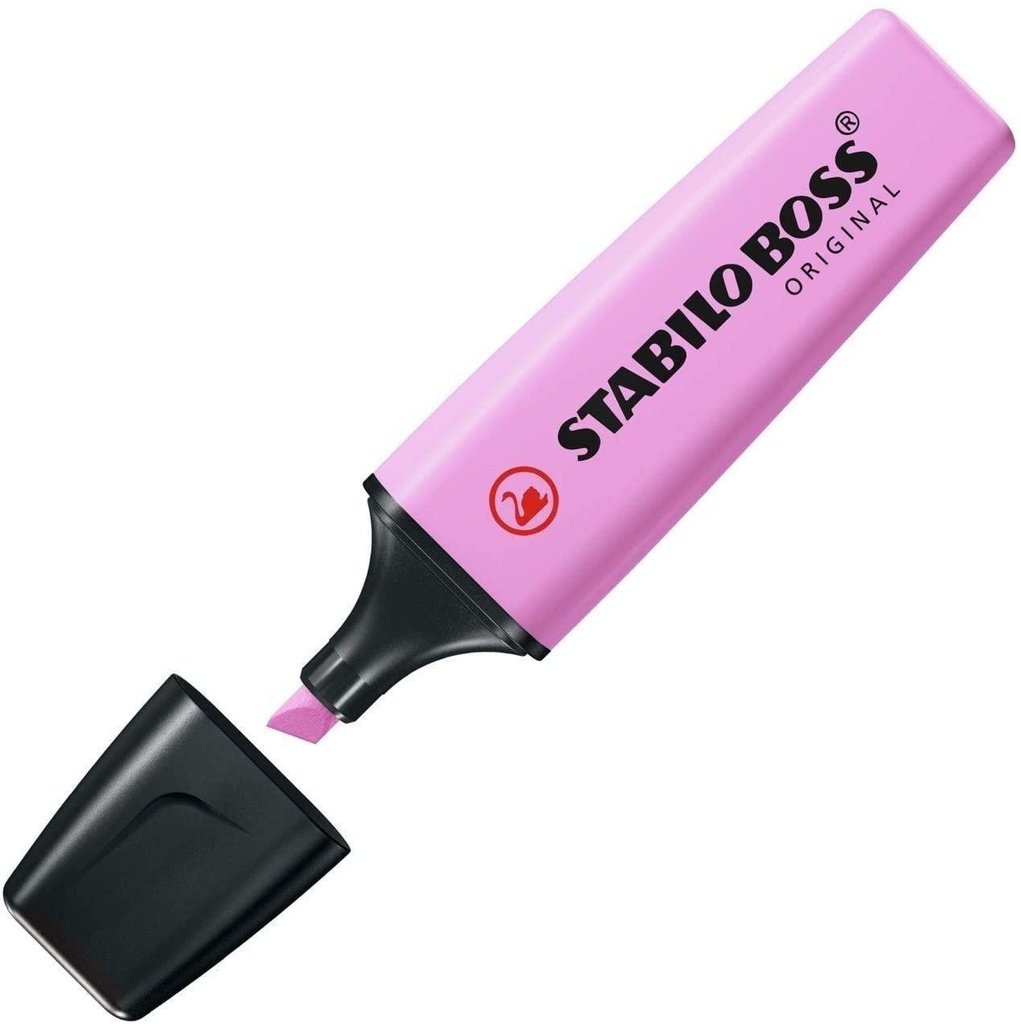 RESALTADOR BOSS PASTEL FUCSIA STABILO