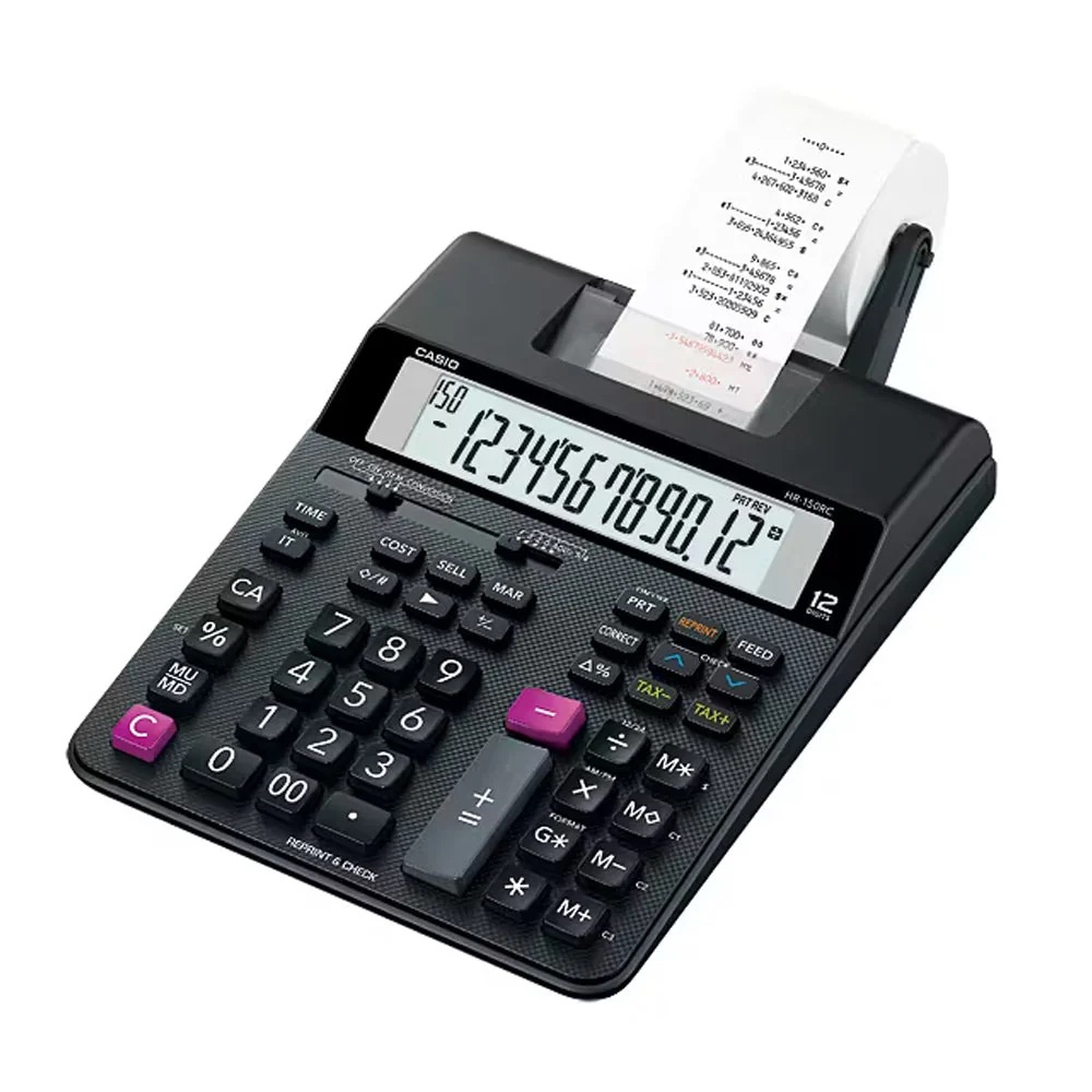 CALCULADORA CASIO HR 150RC ESCRITORIO 12 D