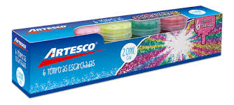 JUEGO DE TEMPERA 6/1 ESCARCHADA ARTESCO