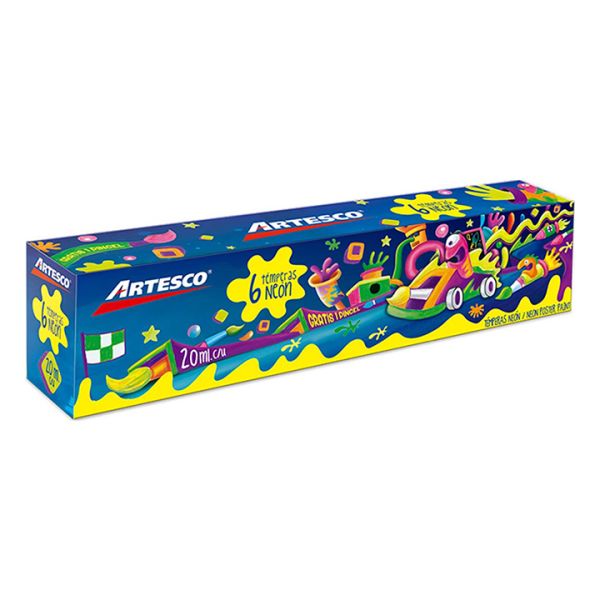 TEMPERA NEON ARTESCO 6/1 20ML