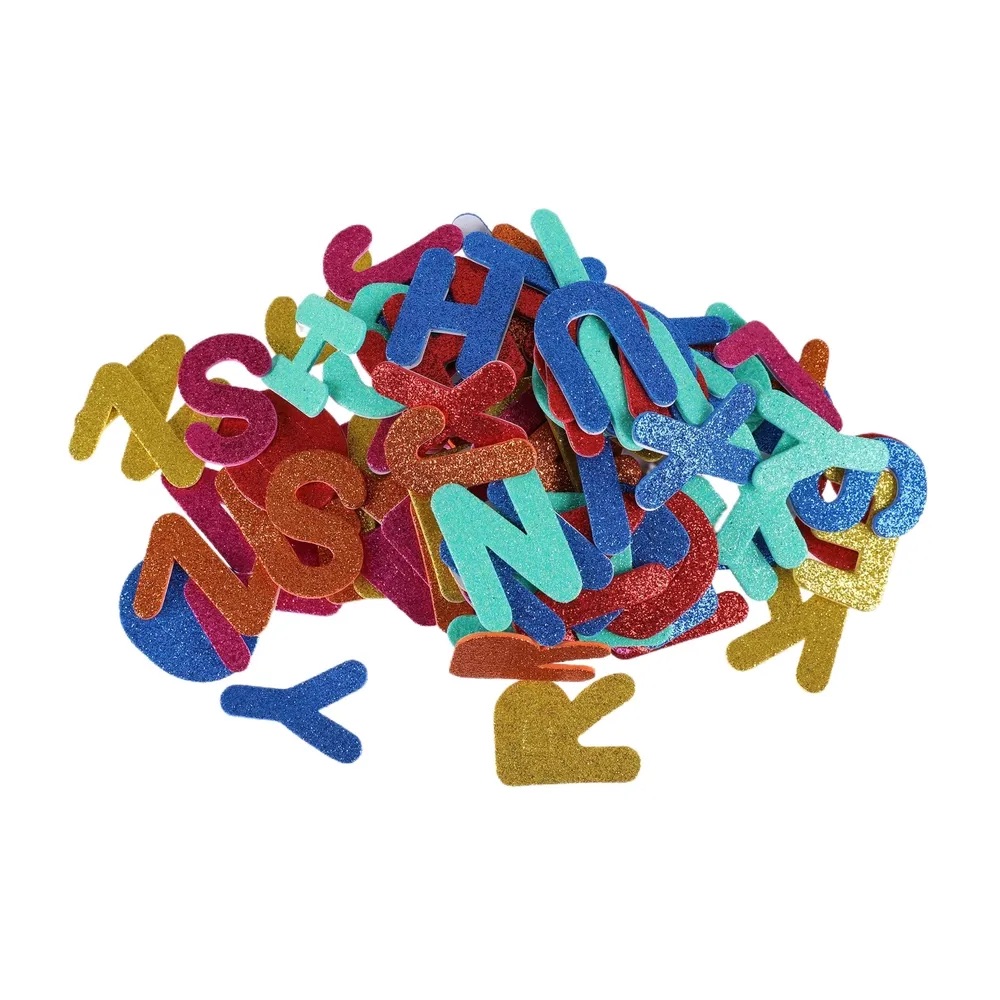 LETRAS MANUALIDADES 150PZAS