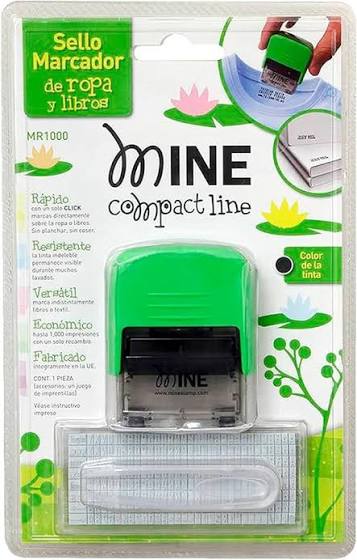 SELLO MARCADOR DE ROPA Y LIBROS MINI COMPACT LINE