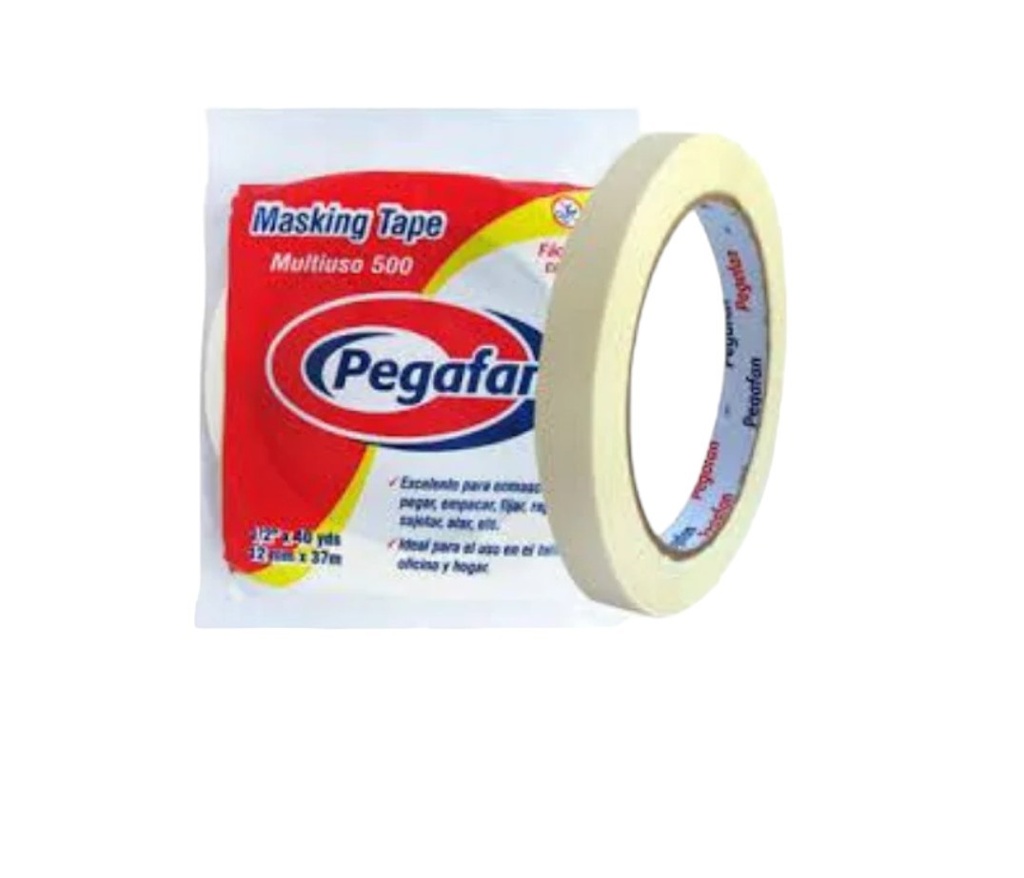PEGAFAN Masking Tape 3/4 x 25 YDS
