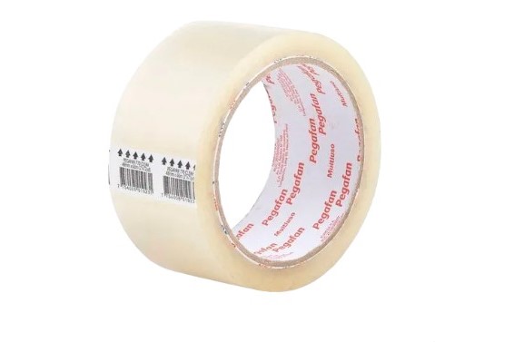PEGAFAN CINTAS DE EMPAQUE (2X100YDS)770 transparente