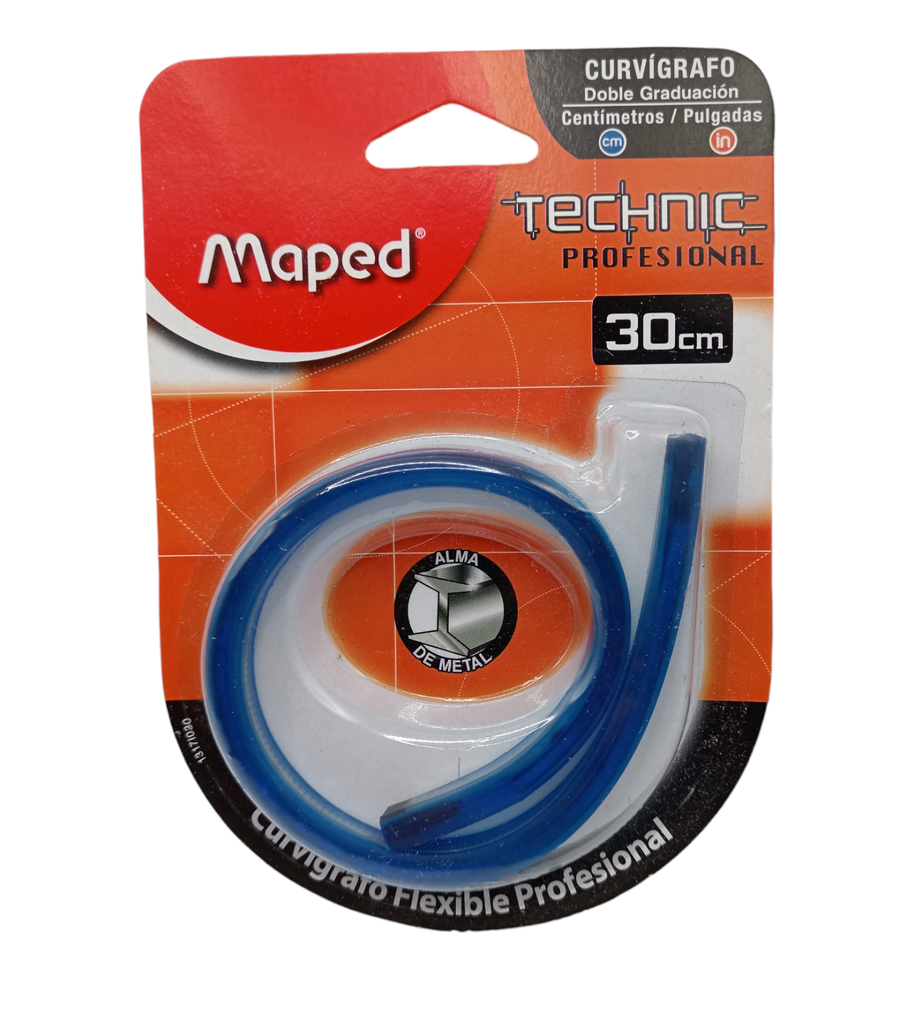 MAPED CURVIGRAFO FLEXIBLE PROFESIONAL 30cm.