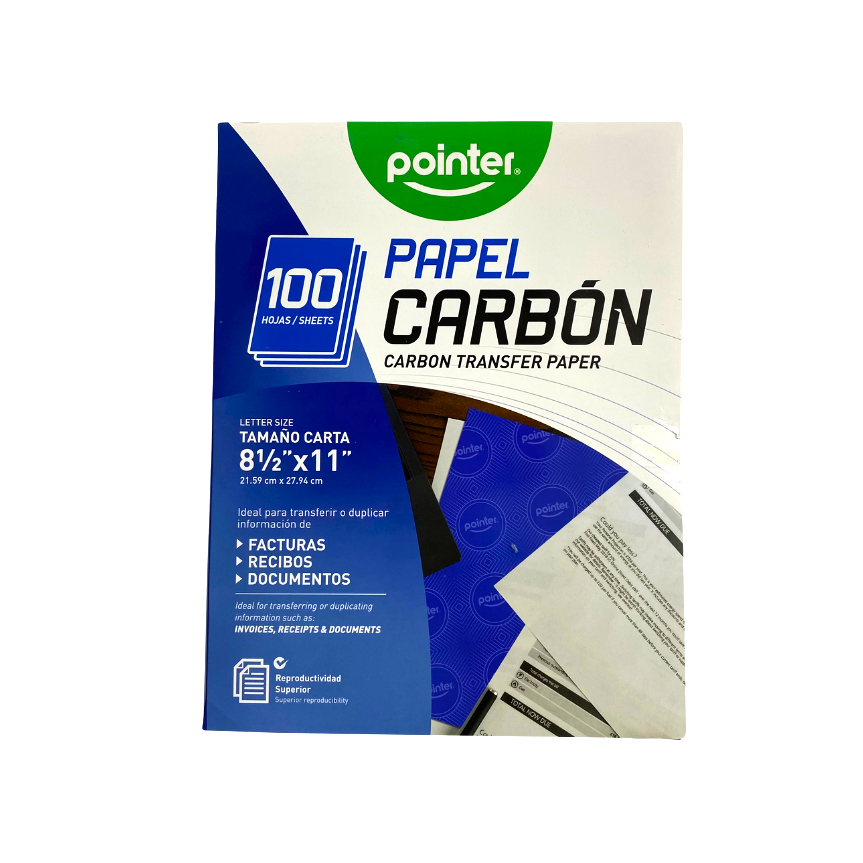 Papel carbon Paquete