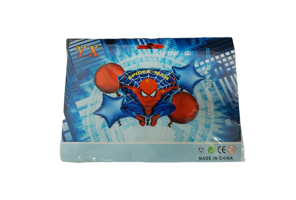 Set de globo Spiderman set de 5