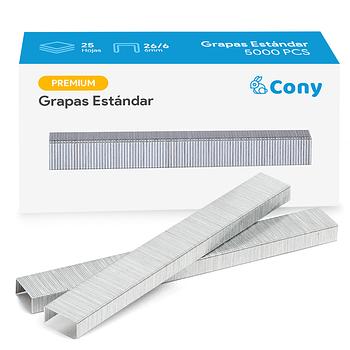 Grapas 26/6MM 30H CONY 5000/1