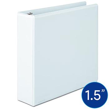 SMARTY CARPETA 1.5" 3 argollas con plástico frontal