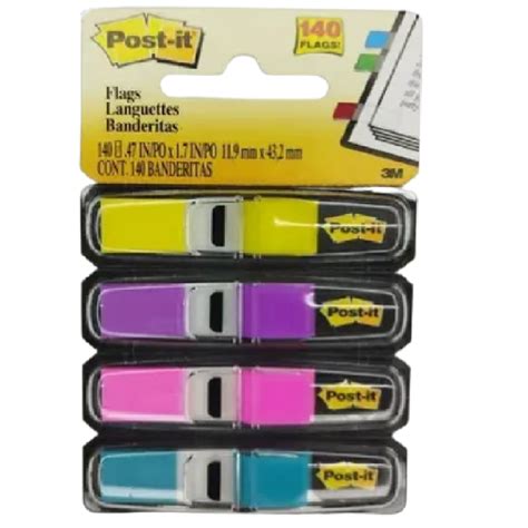 POST-IT 3M Banderita 4 Colores Surtidos