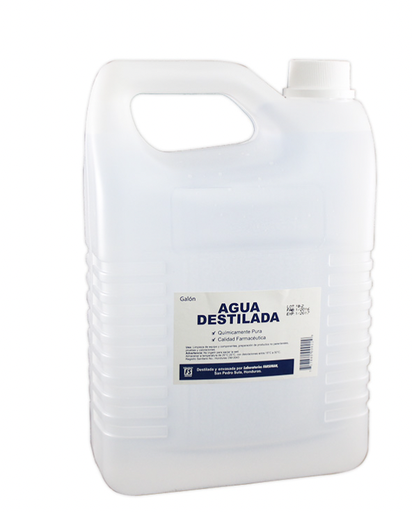 Agua Destilada Gal