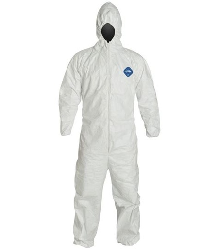 Traje desechable Blanco