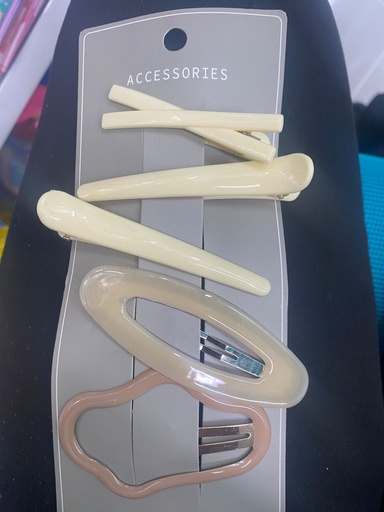 SET DE ACCESSORIES COLOR BEIGE