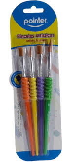 POINTER Pinceles  4/1  Surt. C/Almohadilla