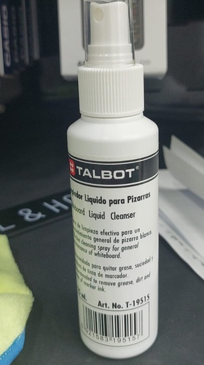 TALBOT LIMPIADOR LIQUIDO PARA PIZARRAS
