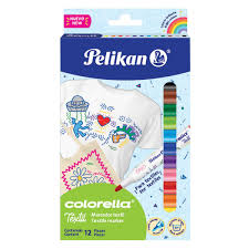 PELIKAN Juego De Marcador Colorella Textil 12/1  Blister