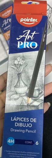 POINTER Lapiz De Dibujo 4h 6/1