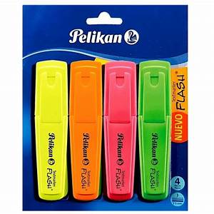 PELIKAN Resaltador Textmarker Flash Surt. 4/1