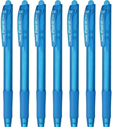 PENTEL Boligrafo Azul Cel. Feel It Retrac. UNIDAD