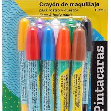 JUEGO DE CRAYONES PINTACARAS 9/1 SURTIDOS BLISTER