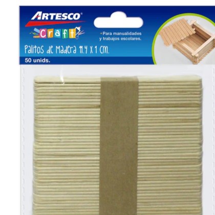 Palito de madera 50/1
